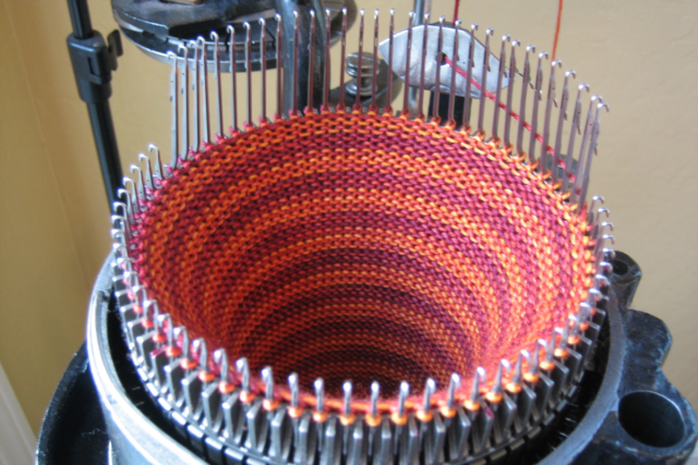 circular sock knitting machine